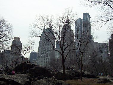 Aufkommende Frühlingsgefühle bei fast 20° im Central Park