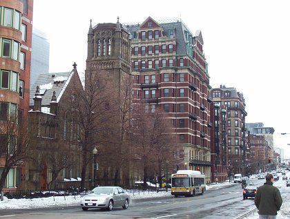 Straßenzug in Boston