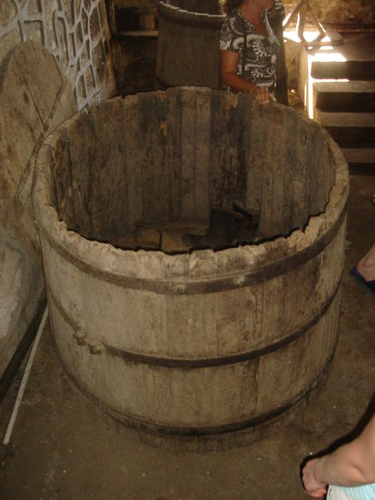 Was sich früher in diesen Fässern abgespielt hat…