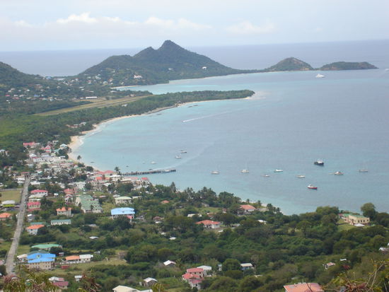 Blick vom Hospital Hill