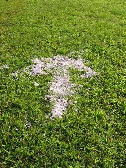 „Watch the paper on the floor” Tipp des Schlussläufers