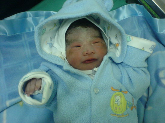 Mein erster kleiner Patient bevor ich die finalen Schichten hinzufüge! 