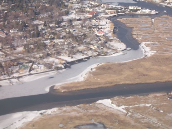 Anflug auf JFK (New York)