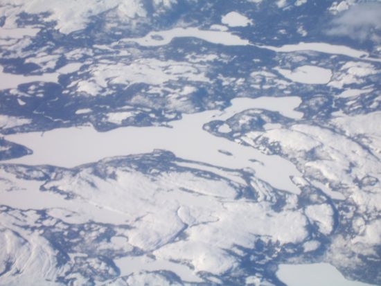 Unterwegs im Flieger (Neufundland)