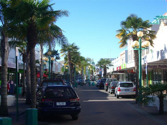 Napier, Einkaufsstrasse