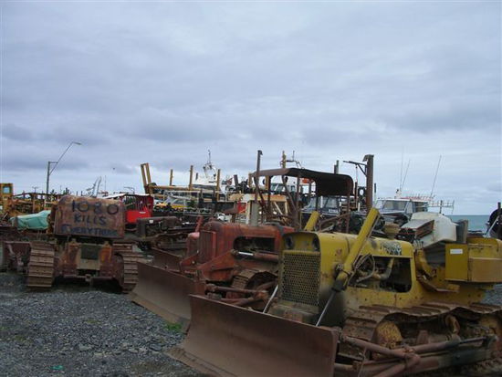 "Schrottplatz" in Ngawi