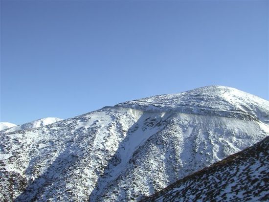 Auf dem Weg zum Mt. Hutt.