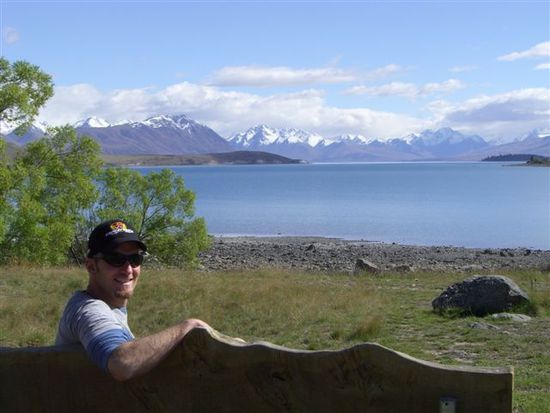 Flori am Lake Tekapo