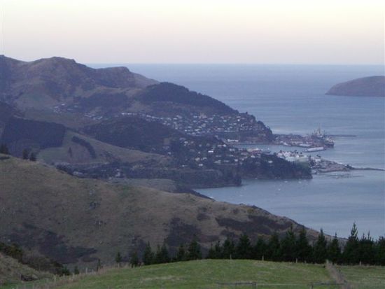 Lyttelton Habour nahe Christchurch