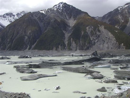 Tasman Gletscher Lake