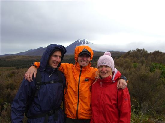 Im Tongariro Nationalpark.
Im Hintergrund der Mt. Ruapehu