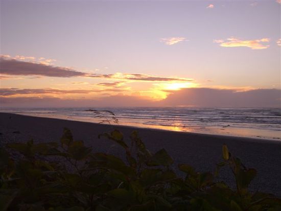 Sonnenuntergang in Greymouth