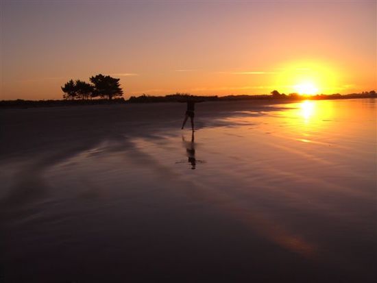 Sonnenuntergang in Westport