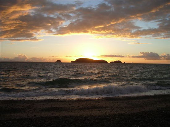 Beach Papaaroha sunset
