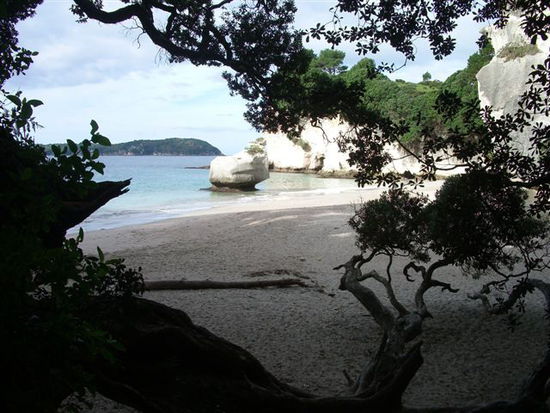 Cathedral Cove - Strandzugang