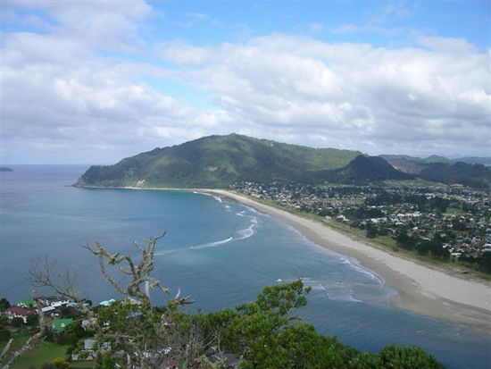 Pauanui Beach - Aussicht vom Mt. Paku