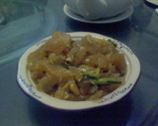 die "unscharfe" Qualle