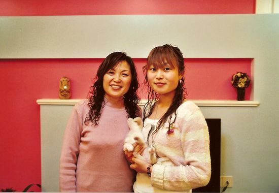 das kleine Wuschel in der Mitte ist Sissi