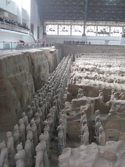 Wie eine Perlenkette aufgereiht