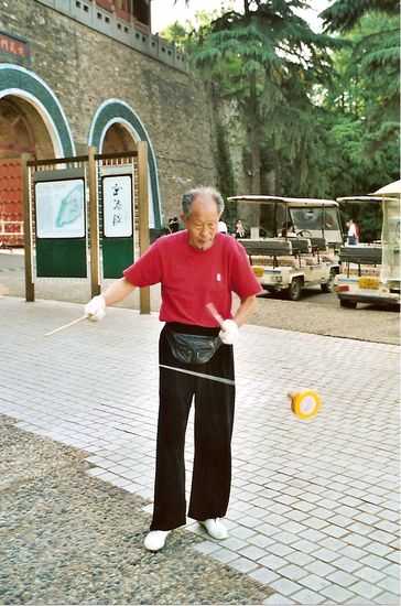 der Opi machte das extra für mich, xiexie ni.