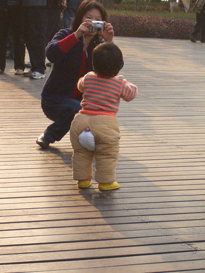 Anfänger mit Bunny-popo