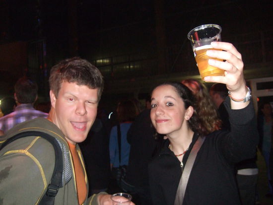 Tuomas und Francesca rocken die Party