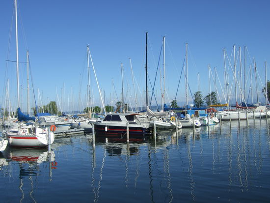 Hafen von Auvernier