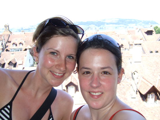 Oben auf der Ringmauer