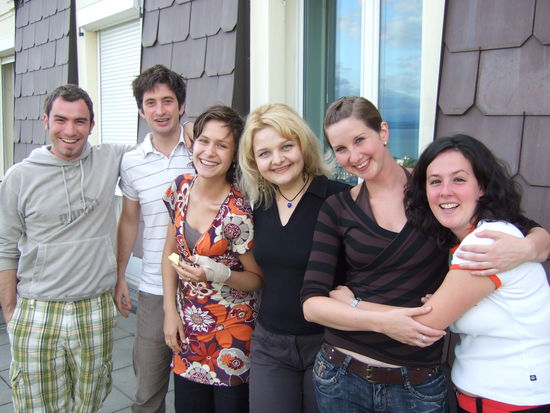 Daniele, Maarten, Liève, Tania, Mareike et moi