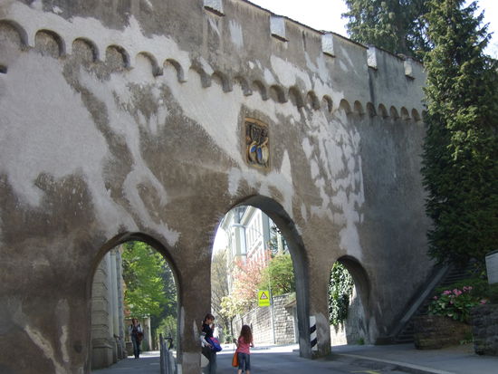 ein wirklich winziger Teil der Museggmauer