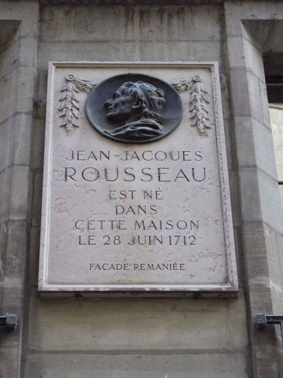 Rousseaus Geburtsthaus
