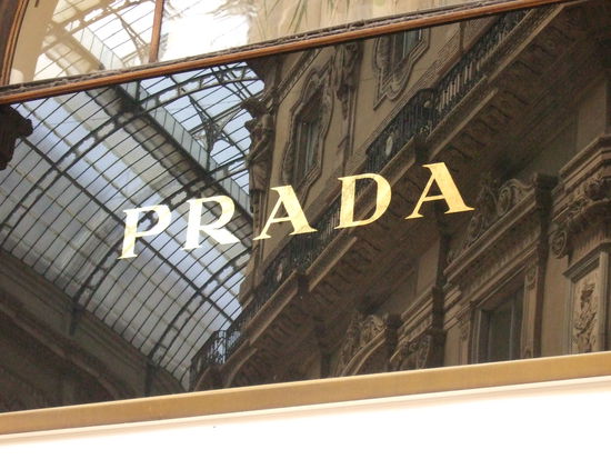 Eine Nobelboutique neben der nächsten...