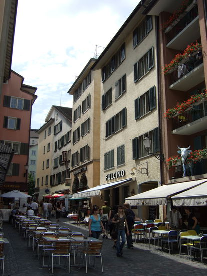 Kleine Gassen in Niederdorf