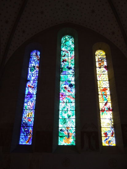 Glasmalereien von Chagall