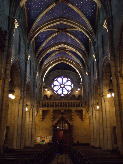 Die Stiftskirche - diesmal von innen...