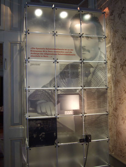 Ausstellung im Einstein-Haus