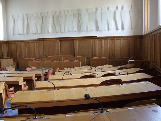 Hier tagt heutzutage die Regierung