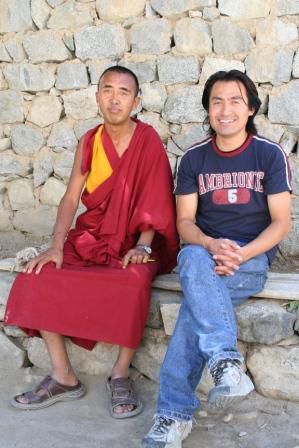 Geshe La und Jigme