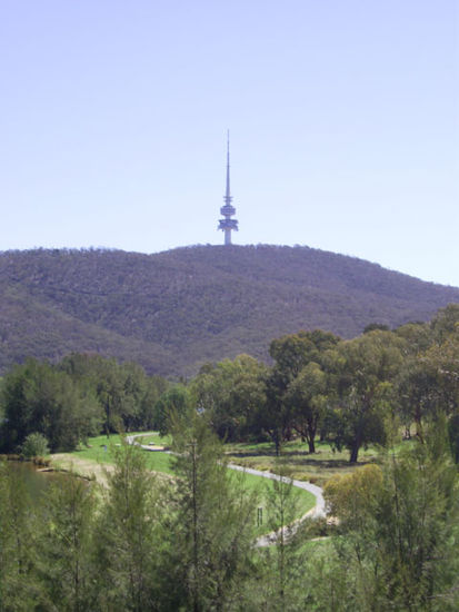 Der Black-Mountain mit dem Telstra-Tower