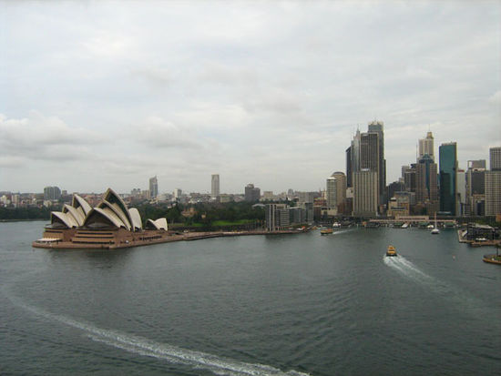 Blick von der Harbour Bridge