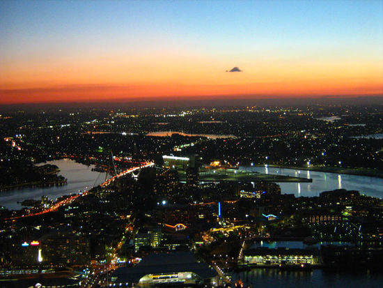 Sydney aus der Vogelperspektive