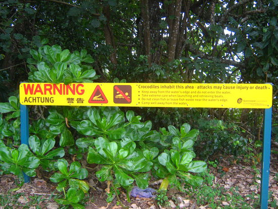 Ab und zu trifft man auf solche Schilder