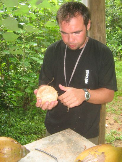 Soviel Arbeit fuer soooo ein kleines Ding... aber lecker war es dann doch.