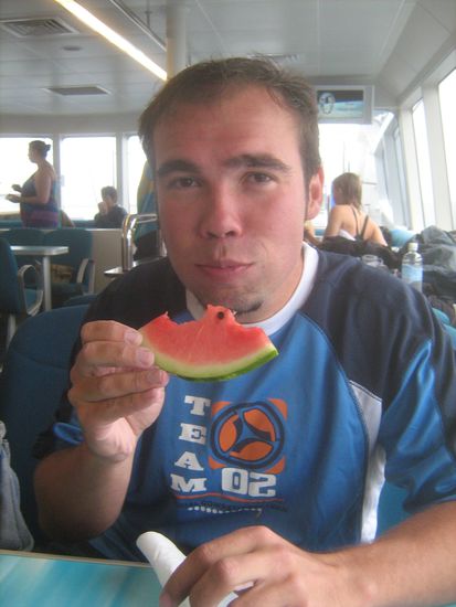 ...isst man doch lieber Melone 