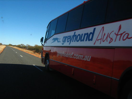 Mitsu on the road - Impressionen
Greyhound ist uebrigens die Busgesellschaft im Aussieland die ueberall hinfaehrt.