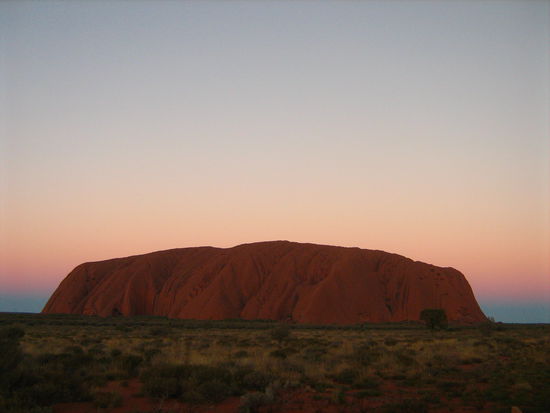 Uluru bei Sonnenuntergang - "Sunset" Stimmung