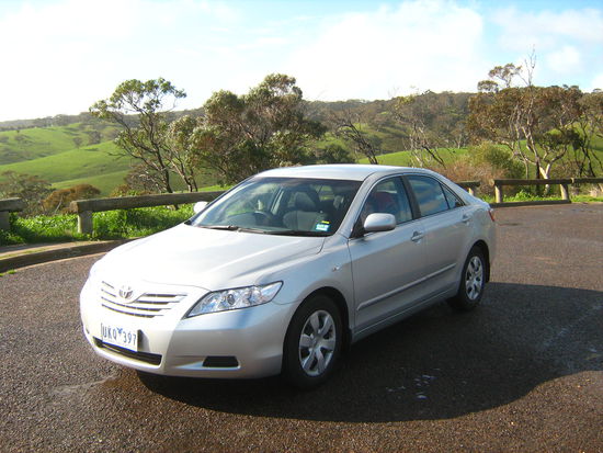 Unser Mietwagen: Toyota Camry Atomatic - Let's cruising... 