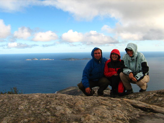 Geschafft  war ein bissl frisch - Winterzeit halt im Aussielande