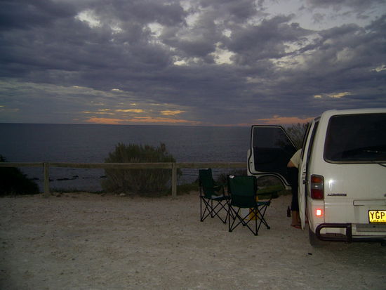 Uebernachtung am Morgans Beach