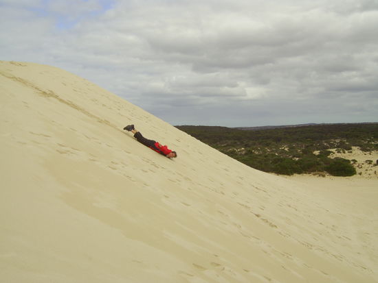 Spass in der Little Sahara - Yiippiieee